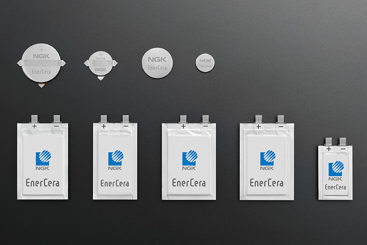 开发芯片式陶瓷二次电池“EnerCera”系列