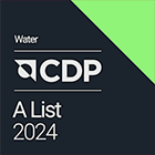 The logo of the CDP A List 2024