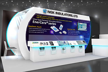 NGK's booth（image）