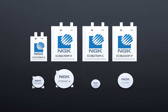 Chip-type ceramic rechargeable battery EnerCera battery series