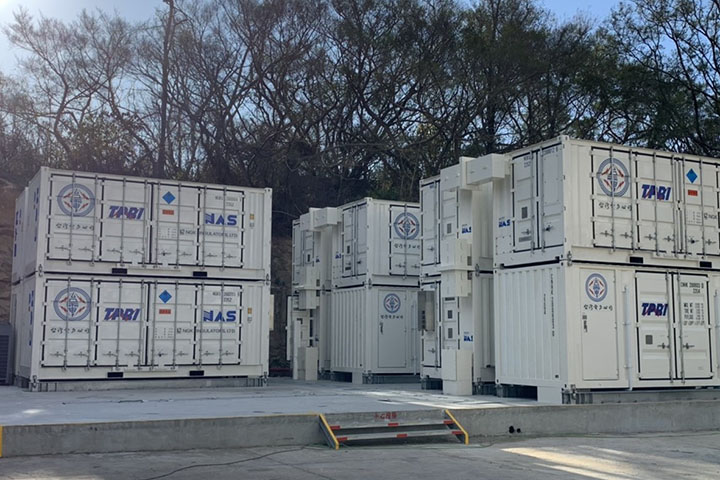 NAS Batteries installed in Xiaxing Power Plant on Kinmen Island