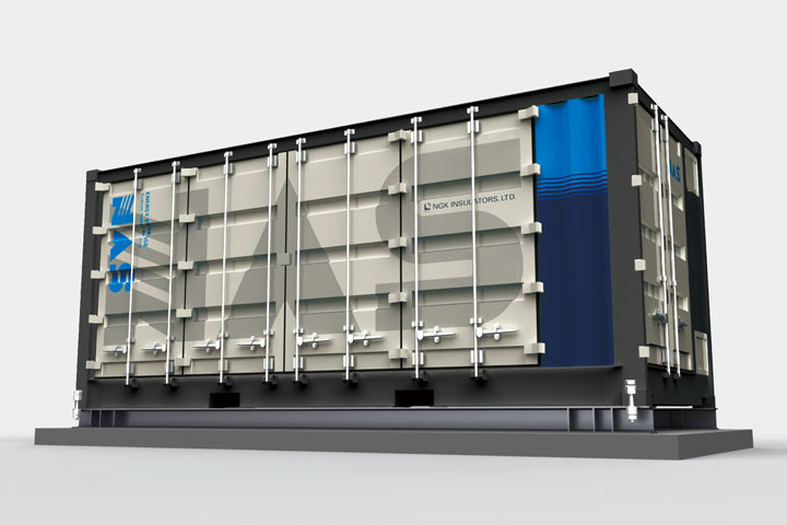 NAS battery for energy storage (container type unit)