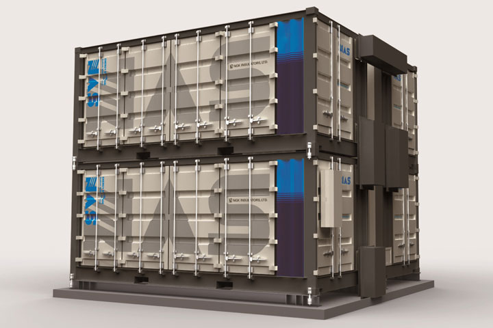 NAS batteries (container type unit)