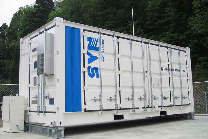 NAS battery used in trial project at  Ena Electric Power