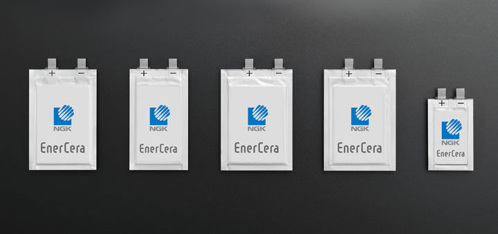 Li-ion rechargeable battery “EnerCera” series