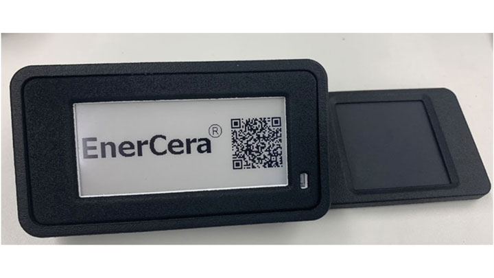 Electronic shelf labels with PV modules to freely write and LED blink to assist picking operations