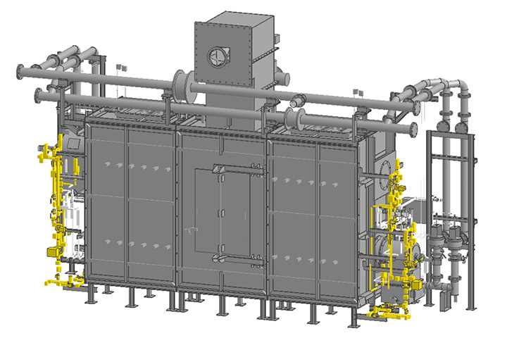 Firing furnace to be installed for mass production