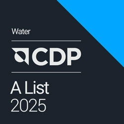 CDP Water Security 2025 A-List Logo