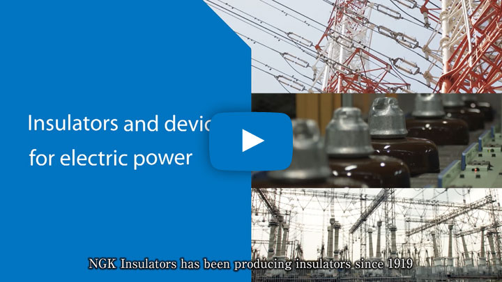 Insulators and devices for electric power