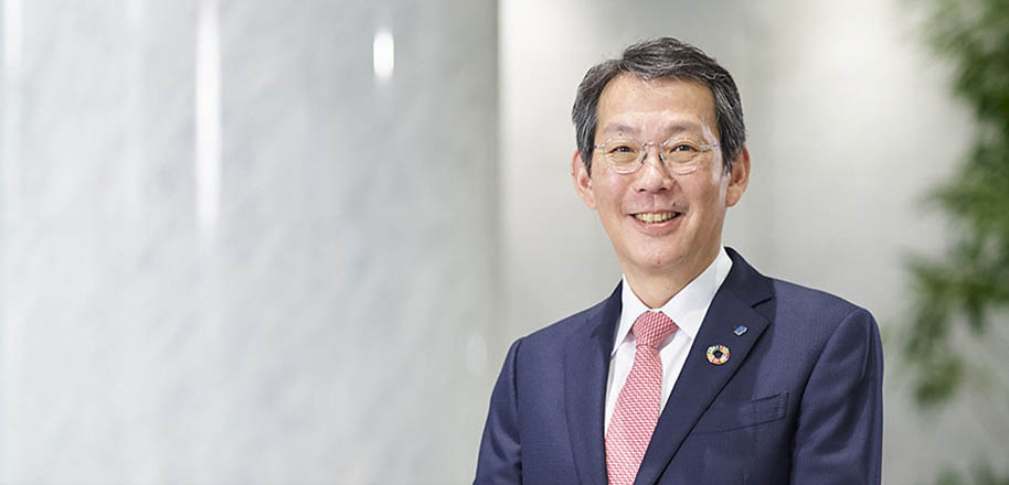 Picture of Shigeru kobayashi, President, NGK Insulators, Ltd.