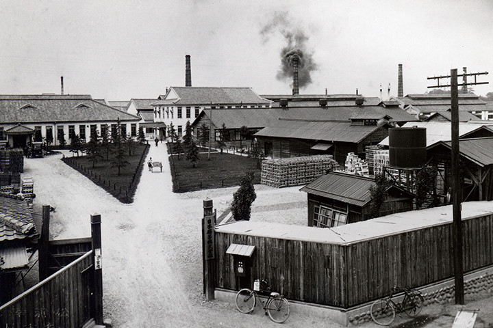 Headquarters factory at the time of establishment