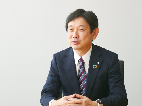 Director and Senior Vice President Hideaki Shindo