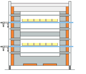 6-row, 2-level high-performance insulator