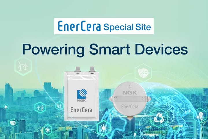 EnerCera Special Site. Powering Smart Devices