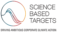 This is the logo of the Science Based Targets initiative (SBTi).