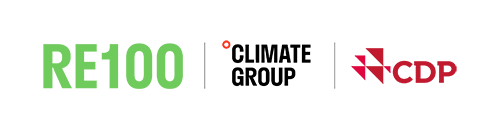 This is the RE100 logo.