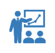 This is a pictogram presenting the disclosure of company information and accountability in the NGK Group Code of Conduct.